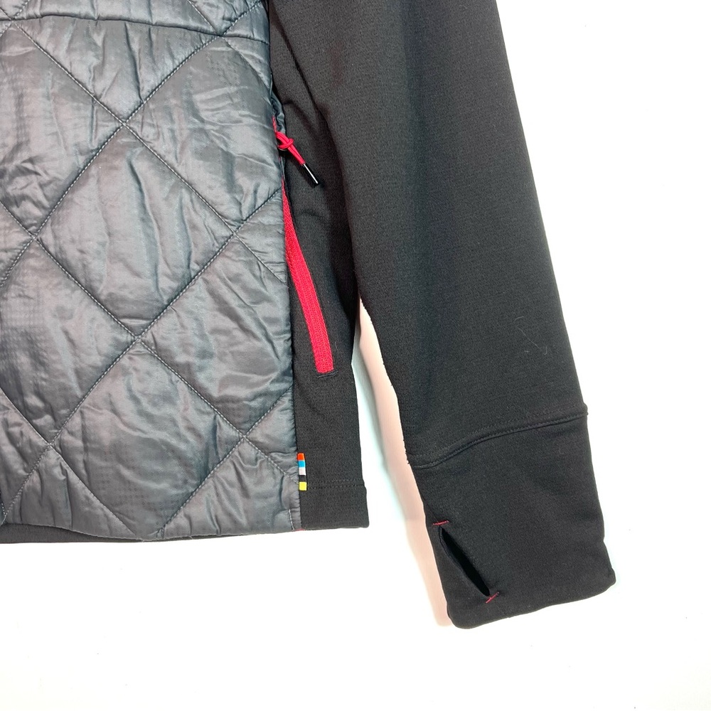 Smartwool Smartloft 120 Merino Wool Jacket Black Gray Size Medium - Picture 12 of 15